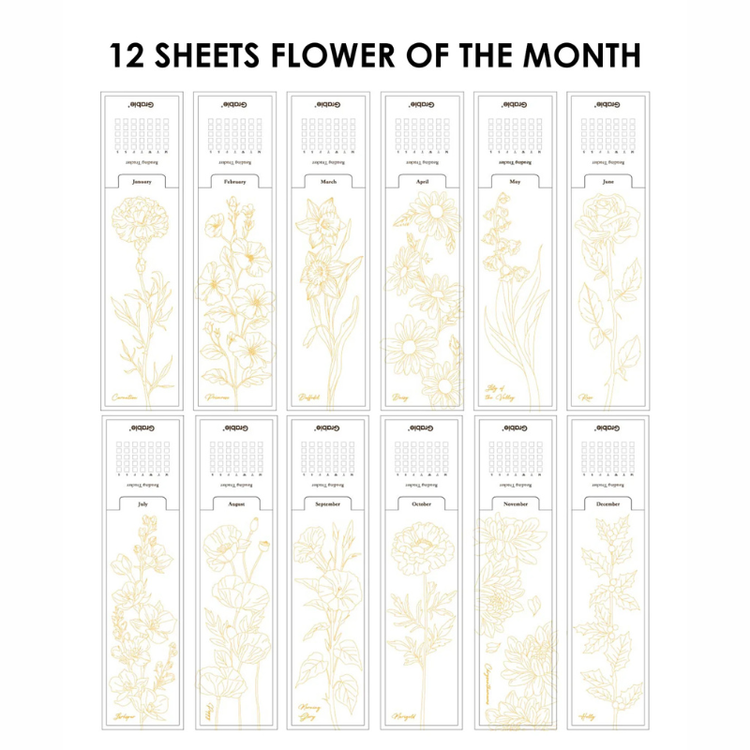 Watercolor Coloring Bookmarks