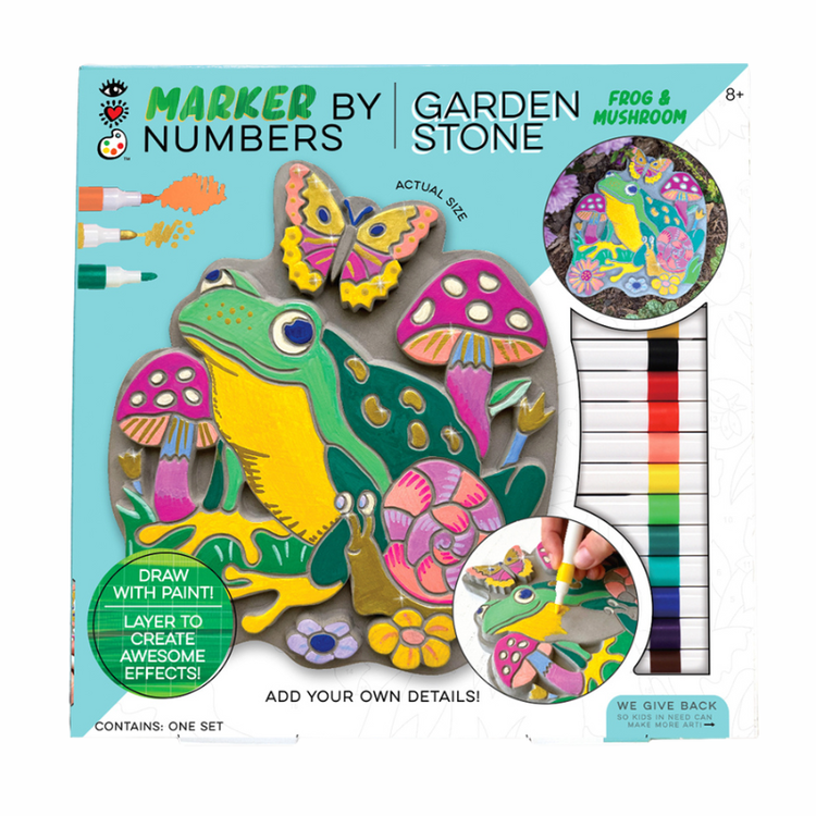 Garden Stone Marker By Number