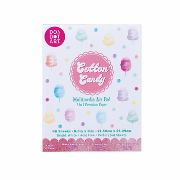 Cotton Candy Multimedia Art Pad