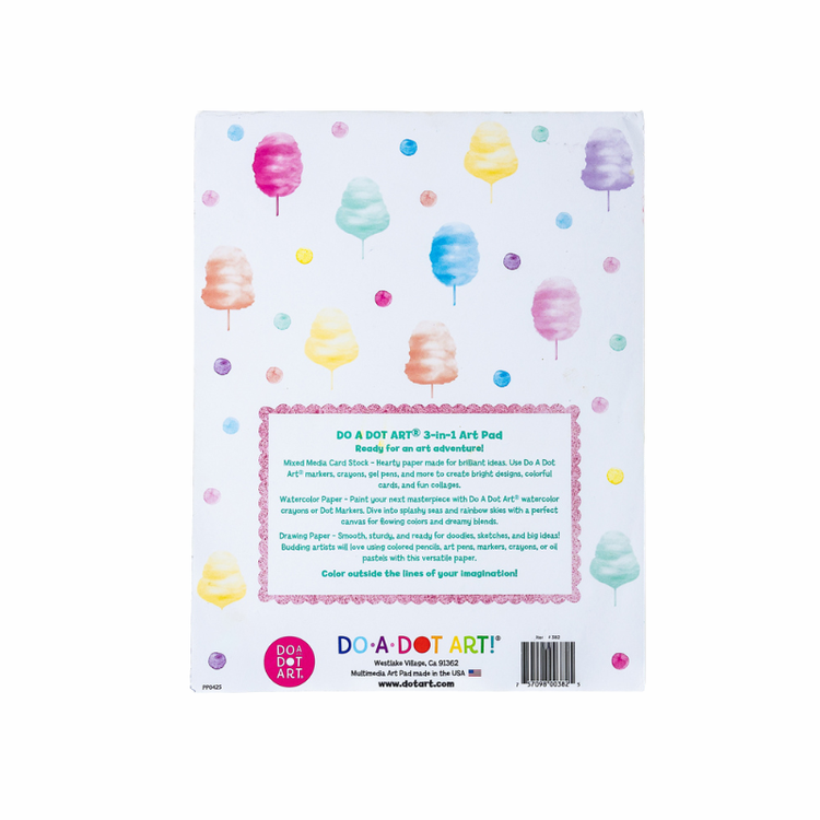 Cotton Candy Multimedia Art Pad