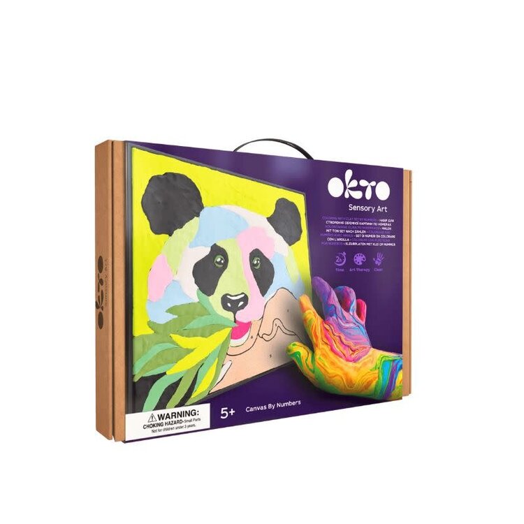 Panda OKTO Clay-by-Numbers Kit