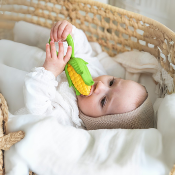 SALE! Oli & Carol Corn Rattle Toy