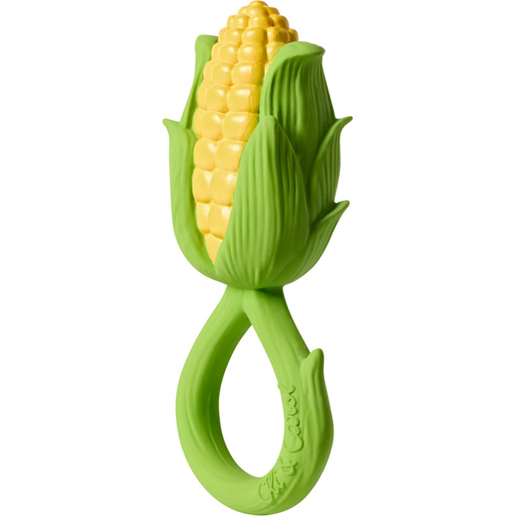 SALE! Oli & Carol Corn Rattle Toy