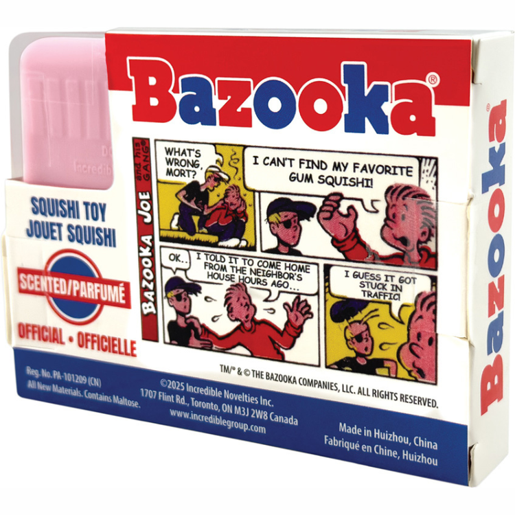 Bazooka Gum Scented Squishi