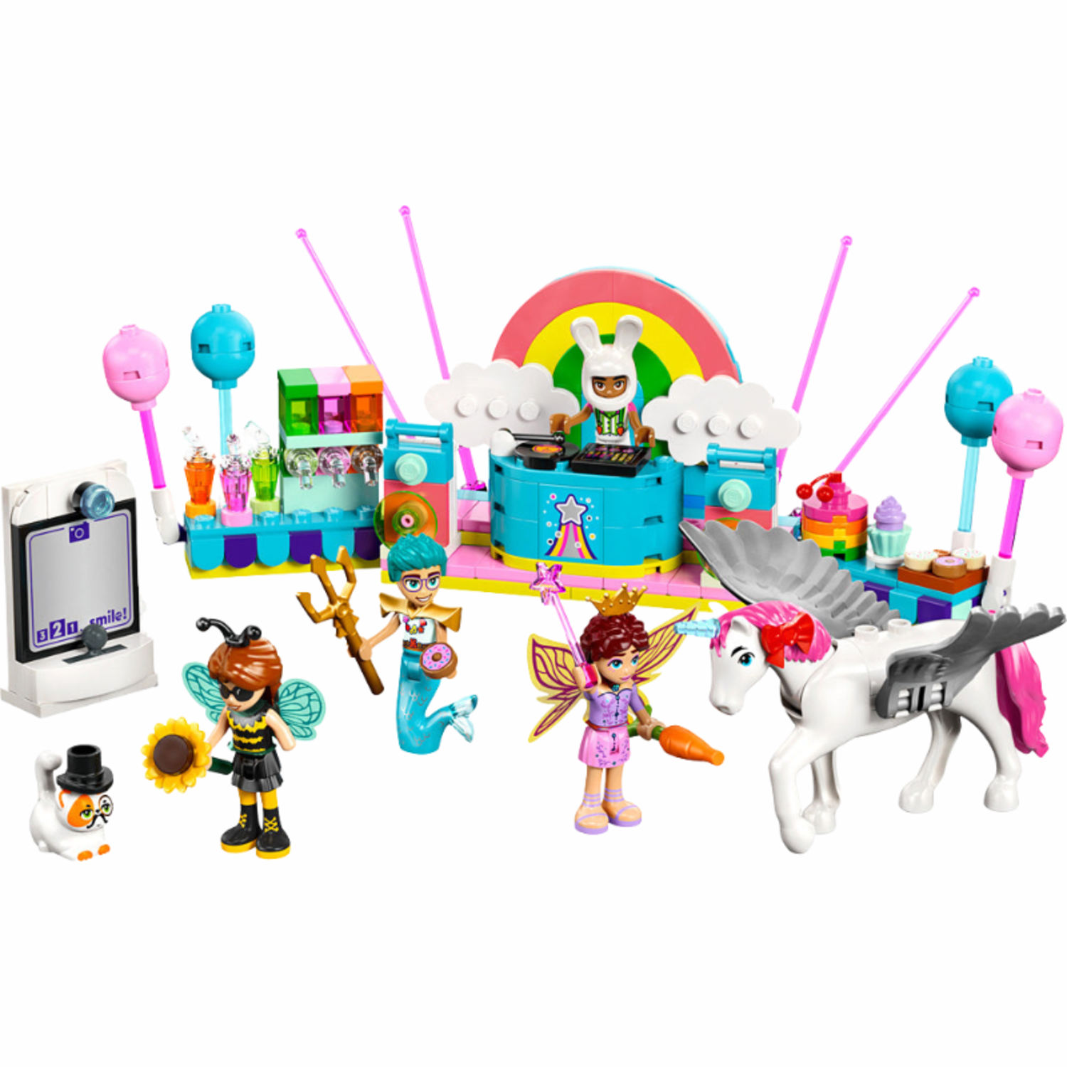 Costume Party with Unicorn & Fairy LEGO Friends - Mudpuddles Toys