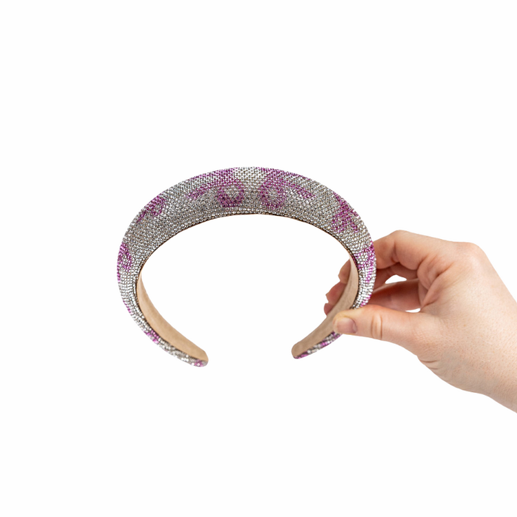 Bow Crystal Headband