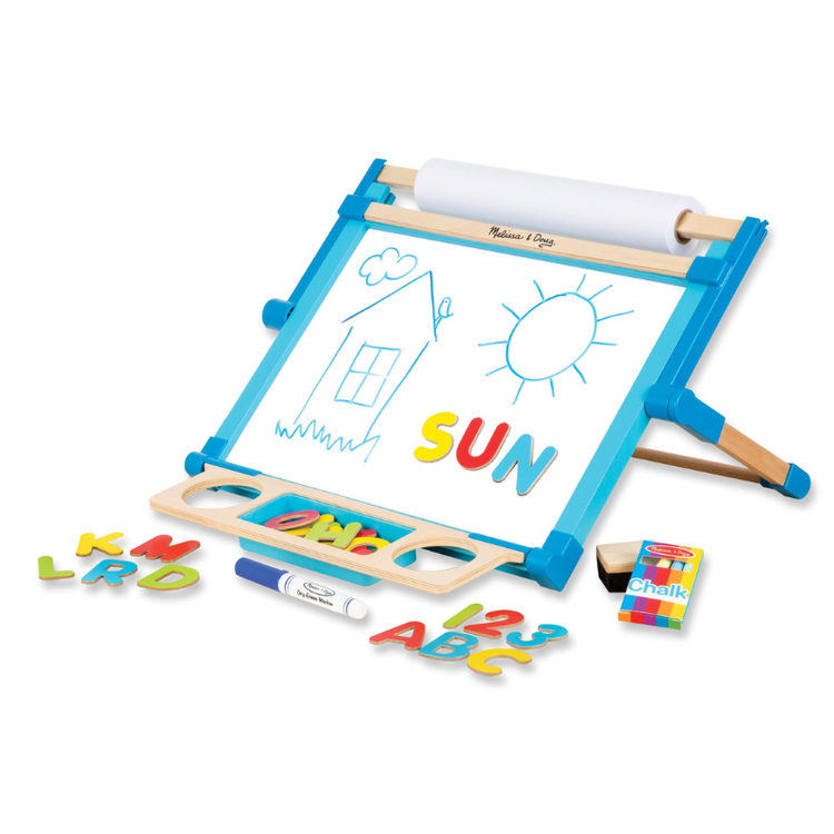 Magnetic Double-Sided Tabletop Easel