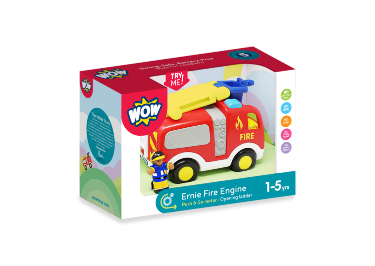 Ernie Fire Engine WOW