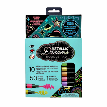 iHeartArt Metallic Dreams Doodle Pad
