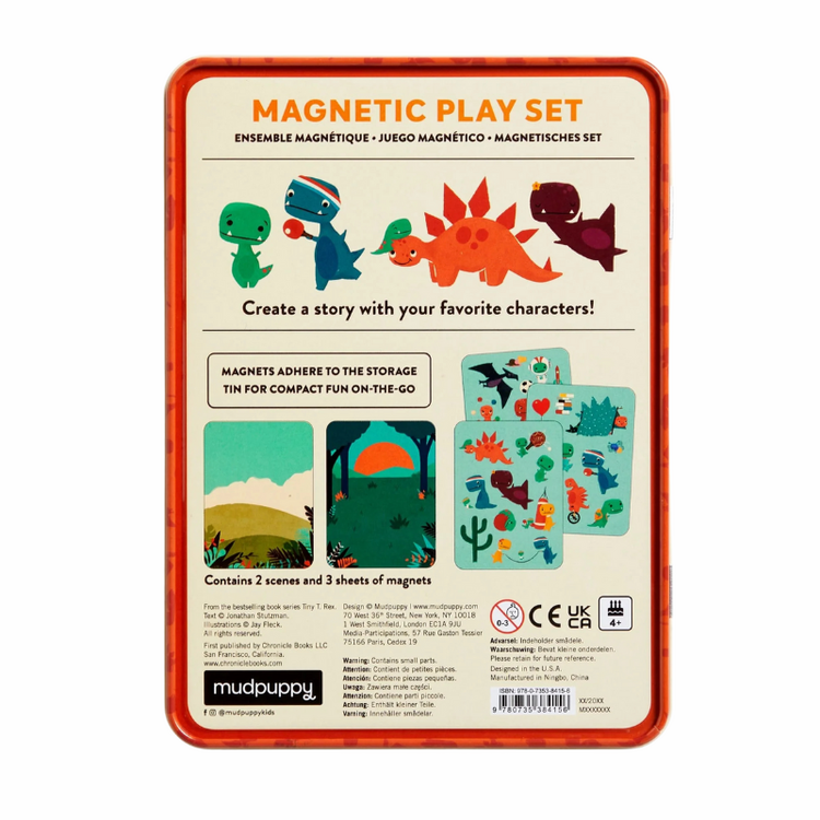 Magnet Tin Build Tiny T.Rex