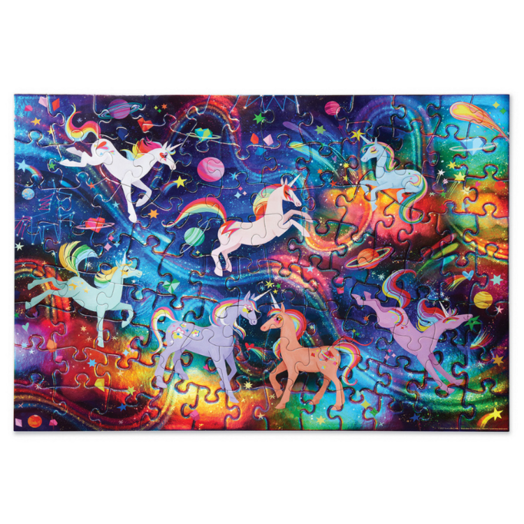 Crocodile Creek Unicorn Galaxy 100pc Foil Puzzle