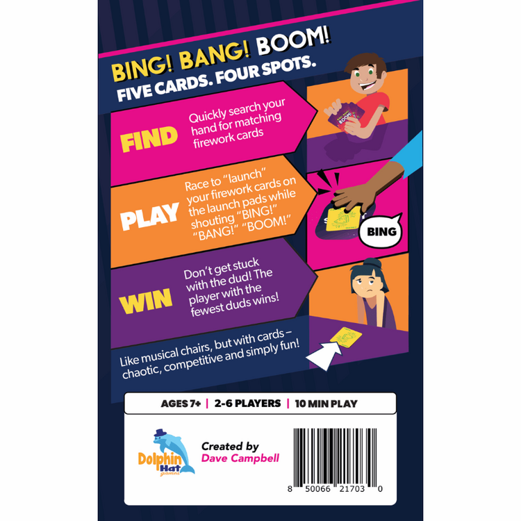 Bing! Bang! Boom! Card Game