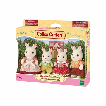 Chocolate Rabbit Family Calico Critters