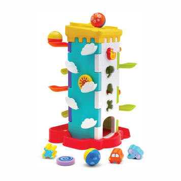 Drop n Roll Activity Tower