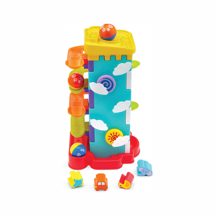 Drop n Roll Activity Tower