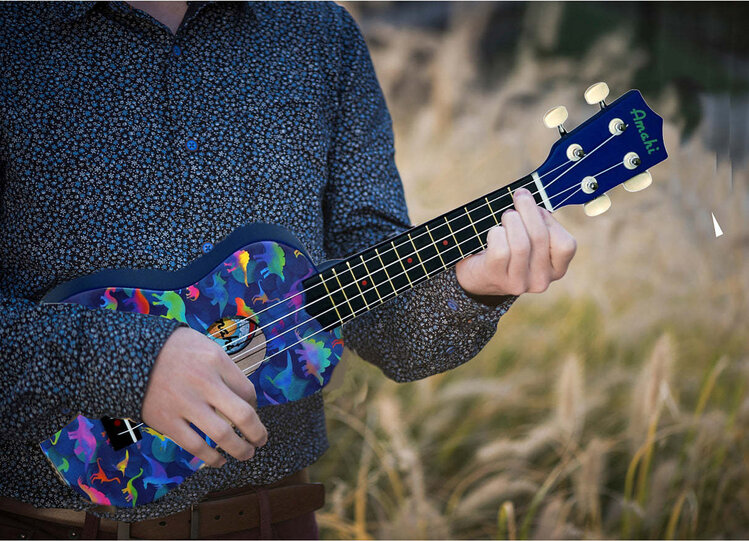 Amahi Ukuleles Patterned Amahi Ukulele