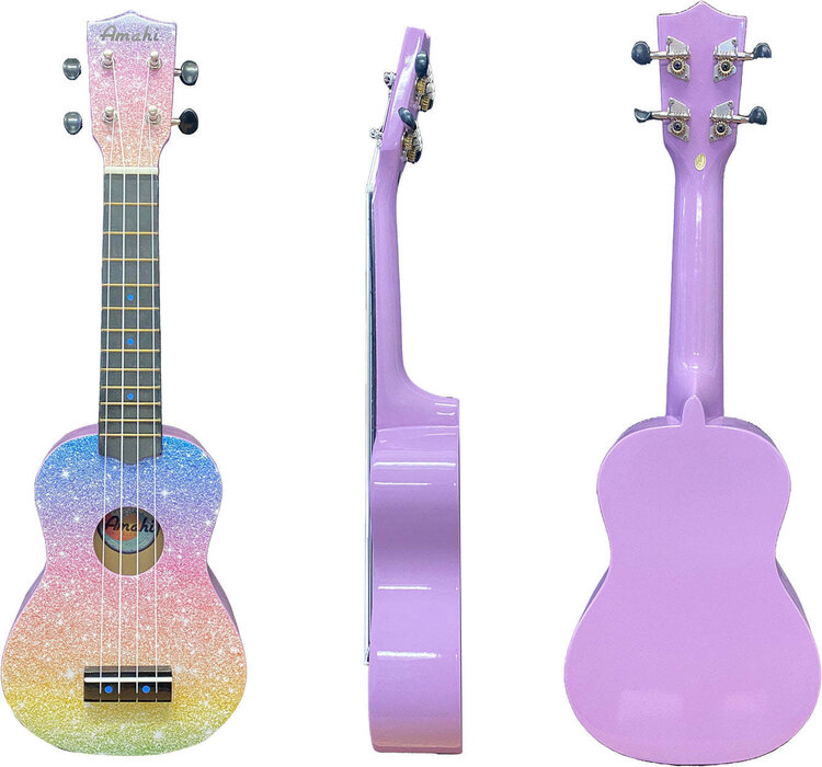 Amahi Ukuleles Patterned Amahi Ukulele