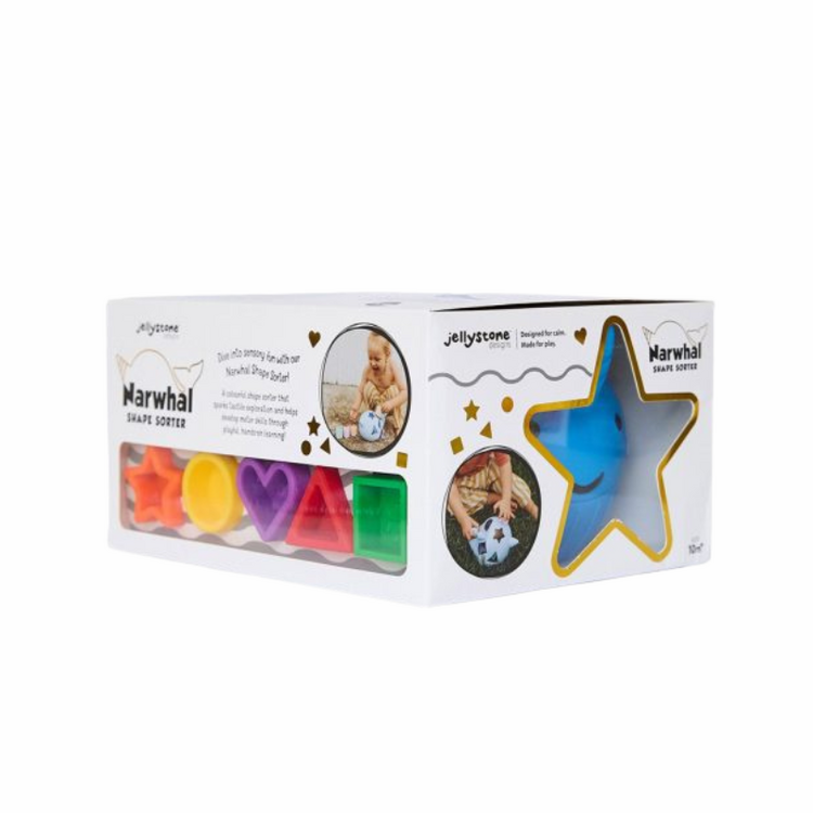 Jellystone Narwhal Shape Sorter Bright