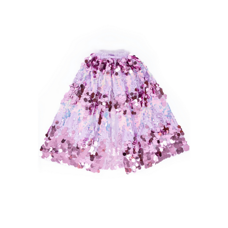 5th Avenue Purple Pailette Cape Size 4-6