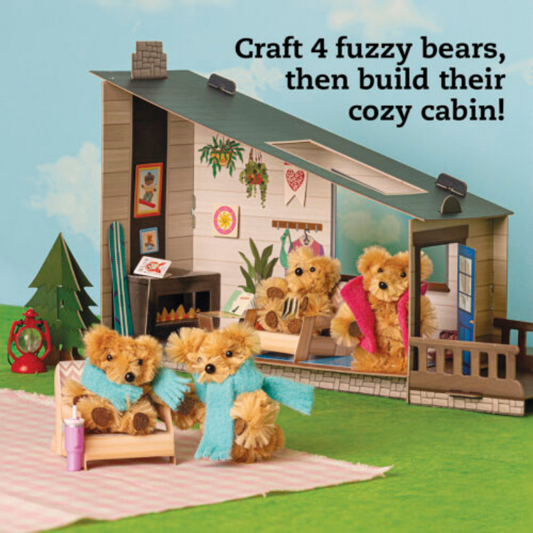 Diy Miniature Cozy Bear Cabin Klutz