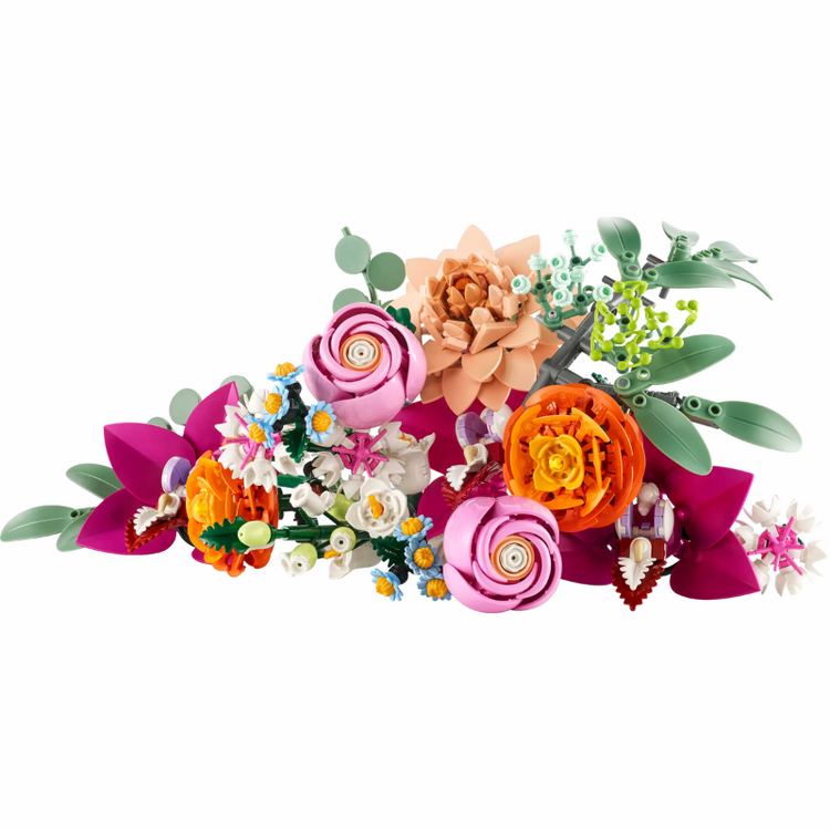 Pretty Pink Flower Bouquet Botanicals LEGO