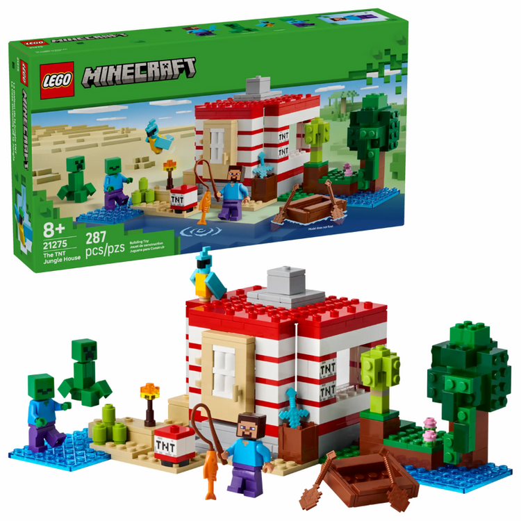TNT Jungle House Minecraft LEGO