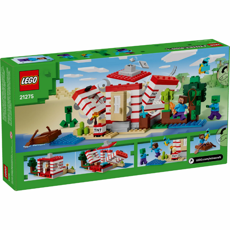 TNT Jungle House Minecraft LEGO