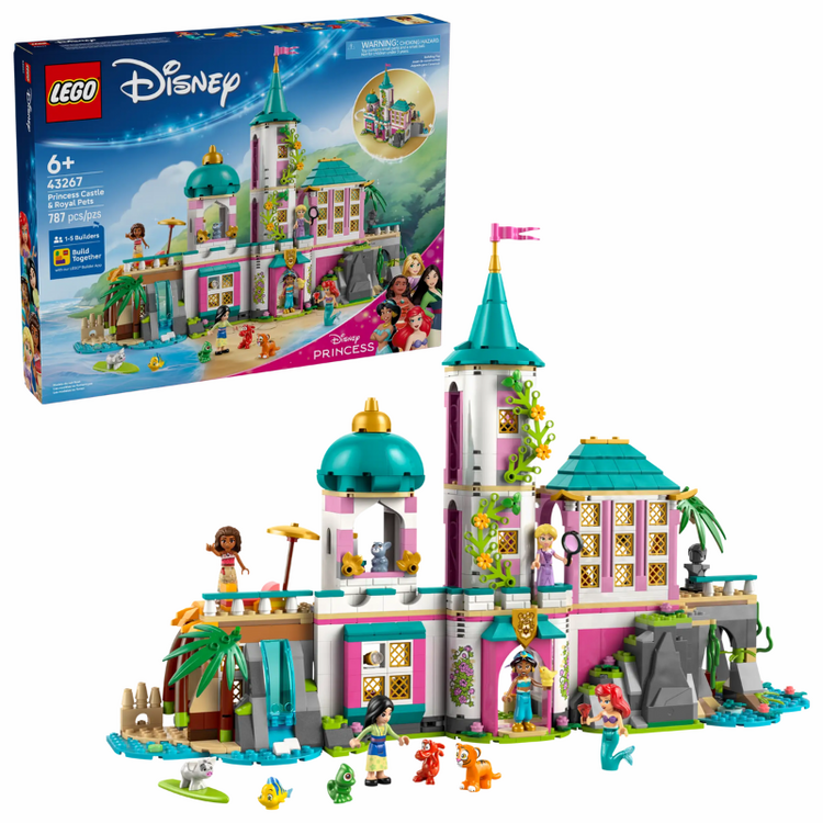 Princess Castle & Royal Pets Disney Princess LEGO