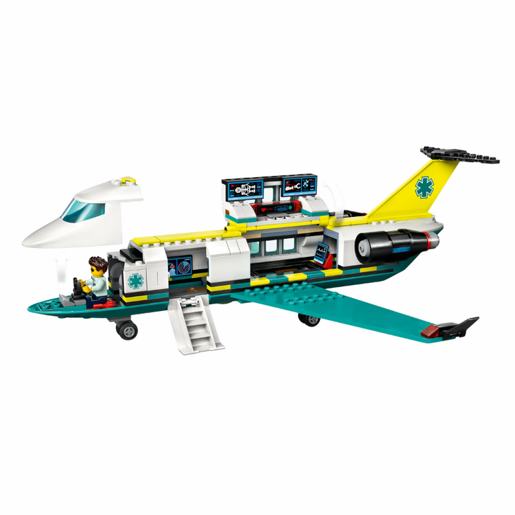Emergency Air Ambulance Airport City LEGO