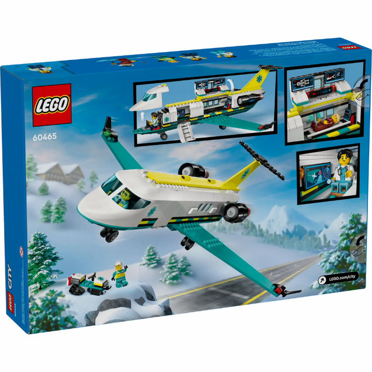 Emergency Air Ambulance Airport City LEGO