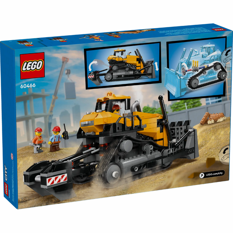 Yellow Bulldozer City LEGO