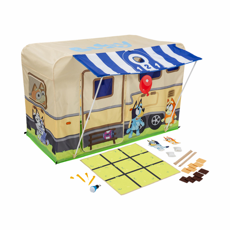 Bluey Pop Up Camping Fort