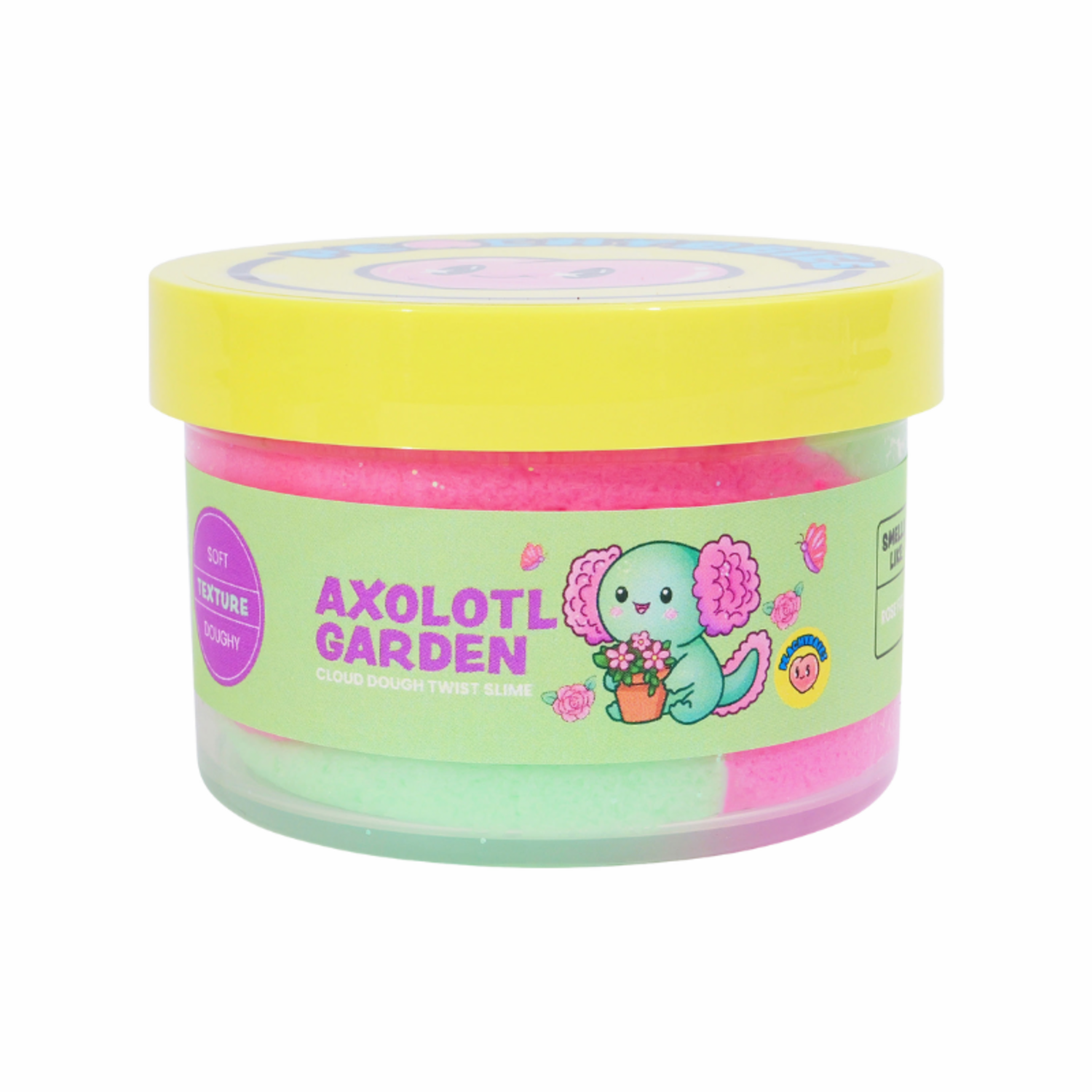 Axolotl Garden Cloud Dough Peachybbies - Mudpuddles Toys and Books