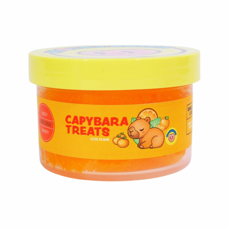 Capybara Treats Icee Slime Peachybbies