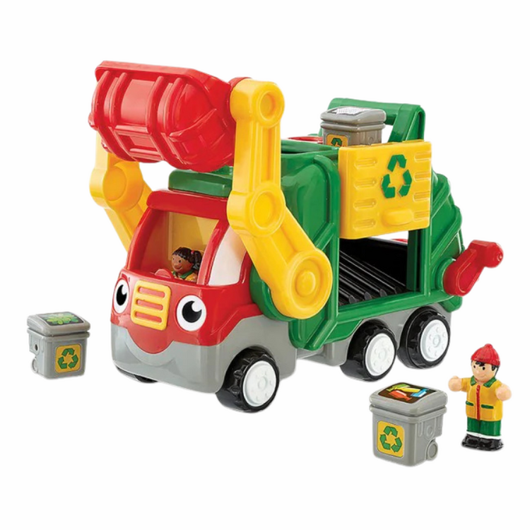Flip 'n' Tip Fred Garbage Truck WOW