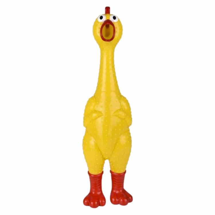Giant Sparkle Rubber Chicken