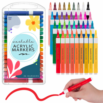 Magic Stix Washable Acrylic Markers
