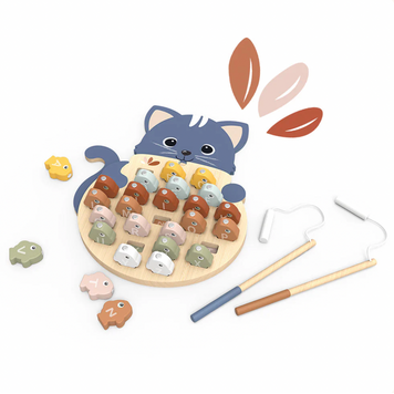 Alphabet Fishing Cat Game