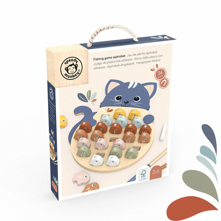 Alphabet Fishing Cat Game