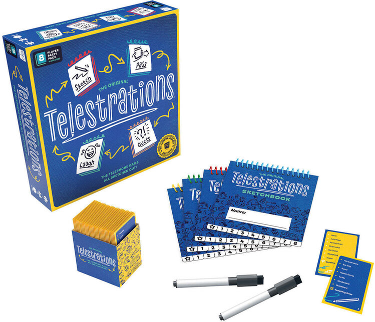 USAopoly Telestrations 8 Player Original