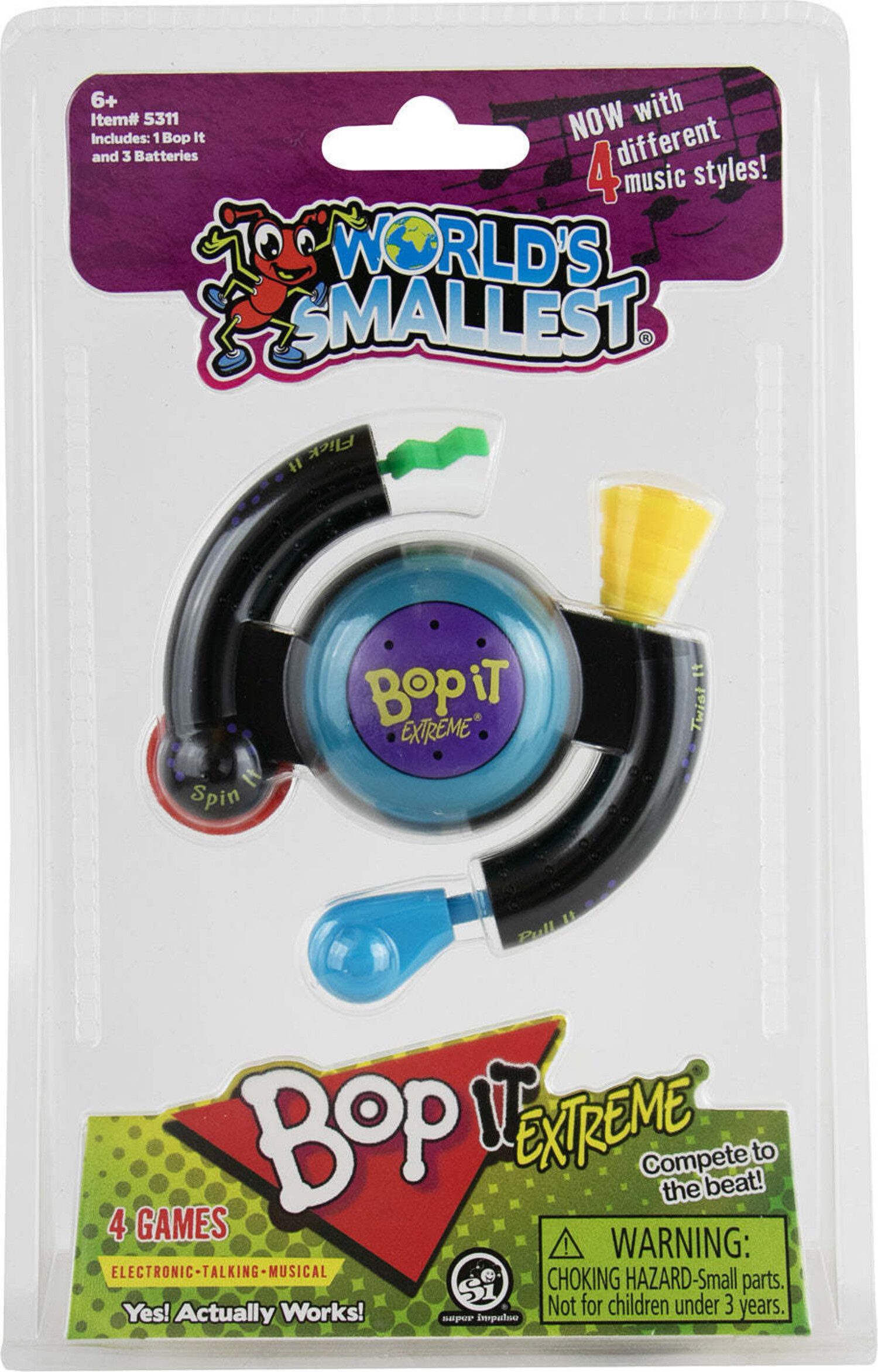 World Smallest Bop it Extreme - Mudpuddles Toys and Books