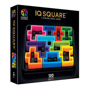 IQ Deluxe Square 1 Player Logic Game