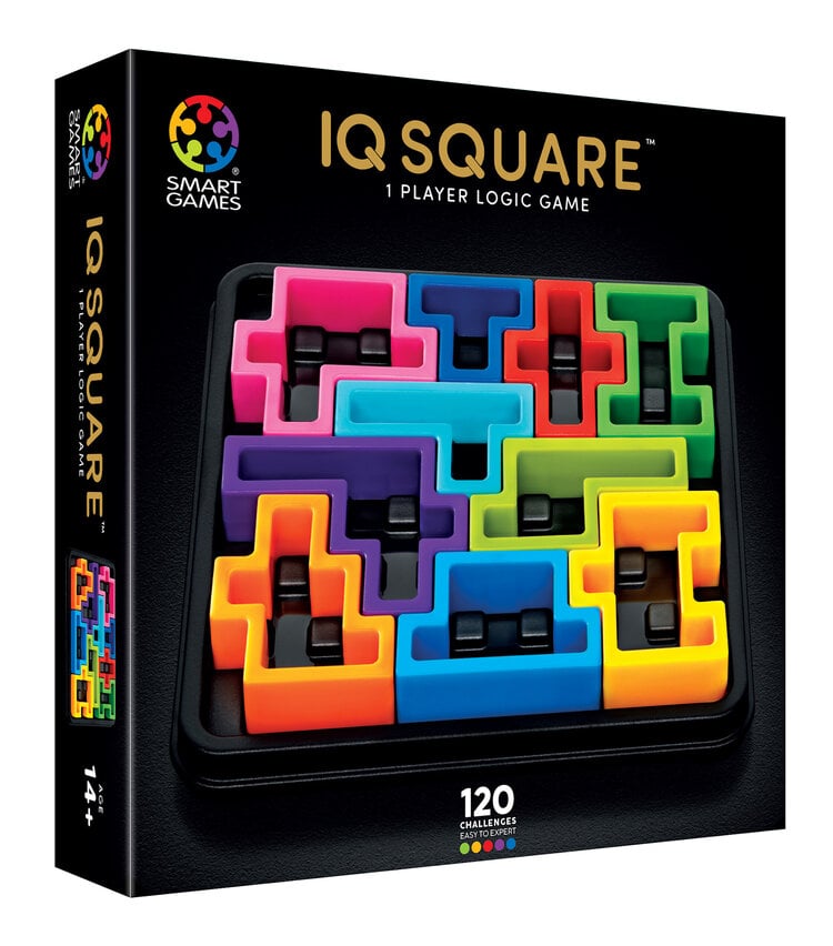 IQ Deluxe Square 1 Player Logic Game