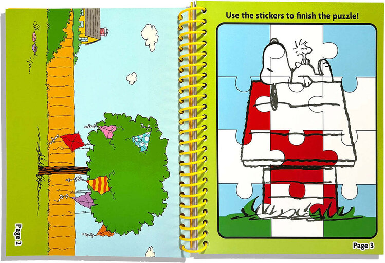 SALE! OOLY x Peanuts Coloring Activity & Sticker Kit