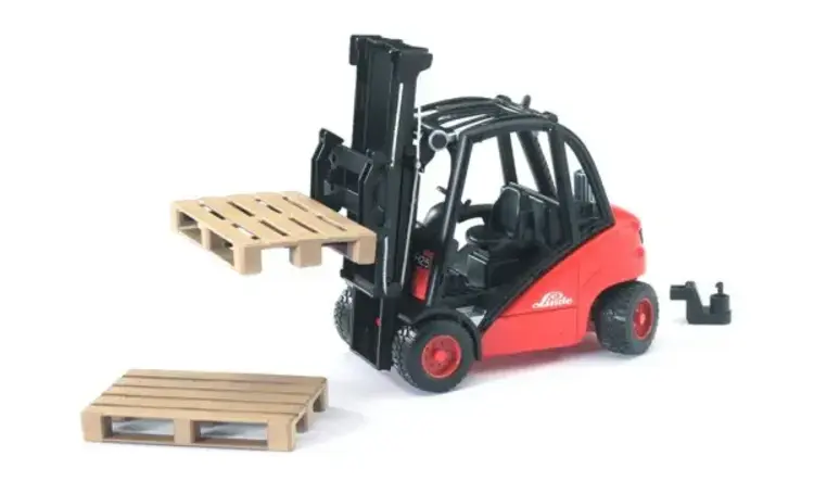 Linde H30D Fork Lift with Pallet Bruder