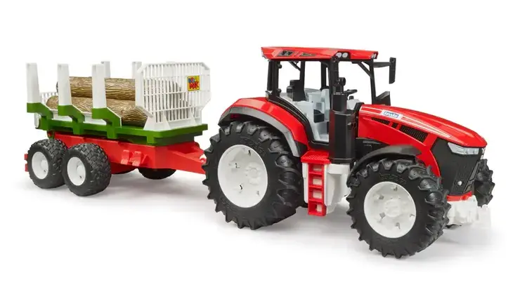 Roadmax Tractor with Logging Trailer