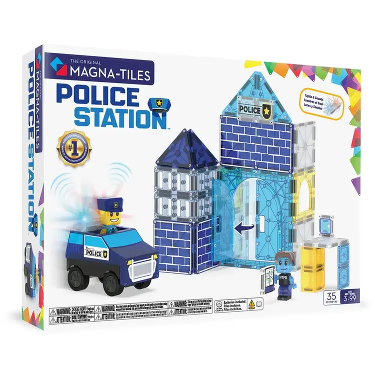 Police Station MAGNA-TILES®