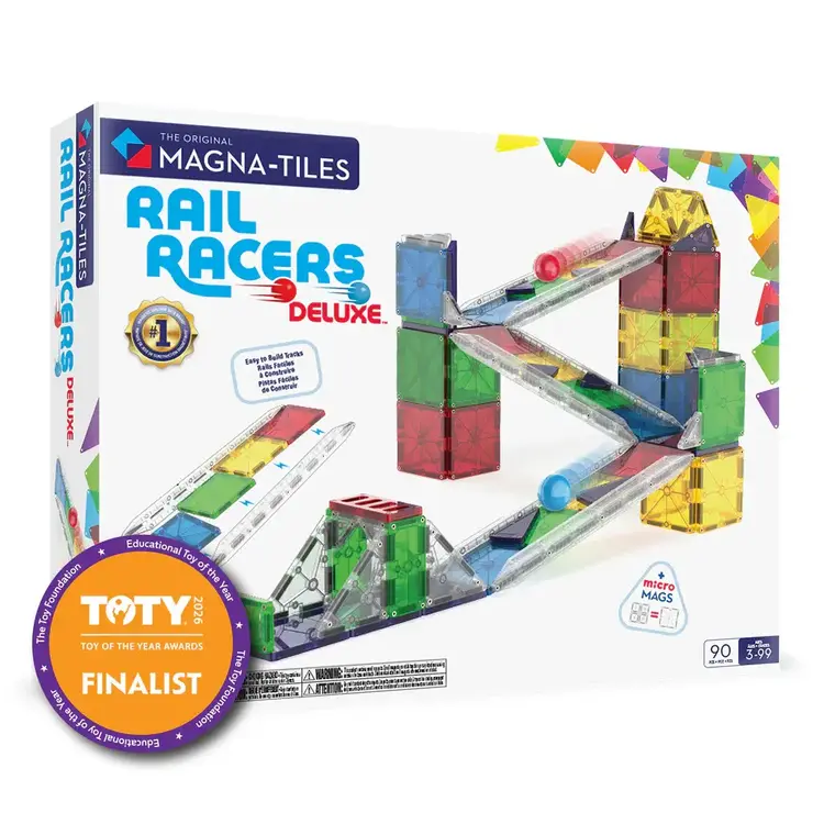 Magna-Tiles Rail Racers Deluxe