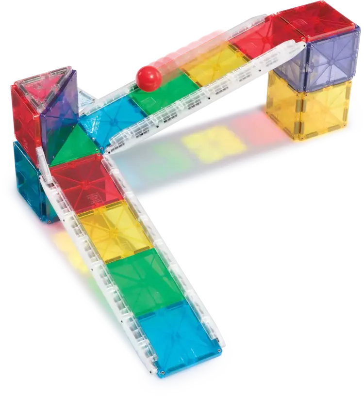Rail Racers 33 Piece Set Magna-Tiles