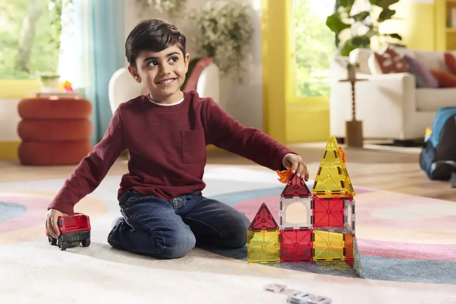 Magna-Tiles Fire Rescue 27 pc - Mudpuddles Toys and Books